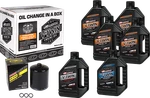 Maxima Twin Oil Change Kit Mineral Evo Black Filter 90-069016PB New. Price: $69.49.