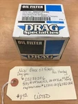 Drag Specialties Black Spin-on Oil Filter For Harley #DS275206 New. Price: $10.25.