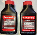 (2) Oem Kawasaki 99969-6082C 2-CYCLE Oil 2.8 Oz Syn. Blend/fuel Stabilizer New. Price: $9.85.