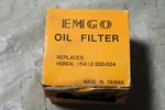 Nos Emgo Oil Filter 203 Replaces 15412-300-024 New. Price: $6.50.