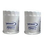 Pronto PO4477 Oil Filter, Engine (2 Pack) (wix Filters 57145, Luber-finer PH2... New. Price: $15.95.
