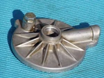 76-84 Kawasaki KZ750 B G & M Oil Filter Cover Used. Price: $15.00.