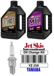 Yamaha Yz 250 Service Tune Up Kit Ngk BR8EG Plug Maxima 927 Oil Mtl 75WT Rm New. Price: $48.85.