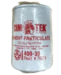 70016 400-30 Hi Capacity, Micron Filter New. Price: $22.99.
