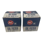 New Nos Gm Delco Oil Filter PF970 25011441 Genuine Original Blue (pack Of 2). Price: $29.99.