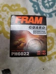 Fram Premium Quality Oil Filter PH6022 New. Price: $15.00.
