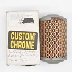 Custom Chrome Replacement Oil Filter Part Number 26-657 New. Price: $12.99.