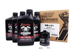 Klotz 15W-60 Synthetic Oil Change Kit For Indian Ftr V-twin Motorcycle New. Price: $71.88.