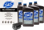 S&s Cycle 218941 Oil Change Kit Black Filter '84-'99 Big TWIN/'86-'22 Sports New. Price: $109.22.