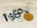 CRF250R CRF250X Honda Oem Oil Pump Drive Gear 15133-KRN-670 Used. Price: $34.99.